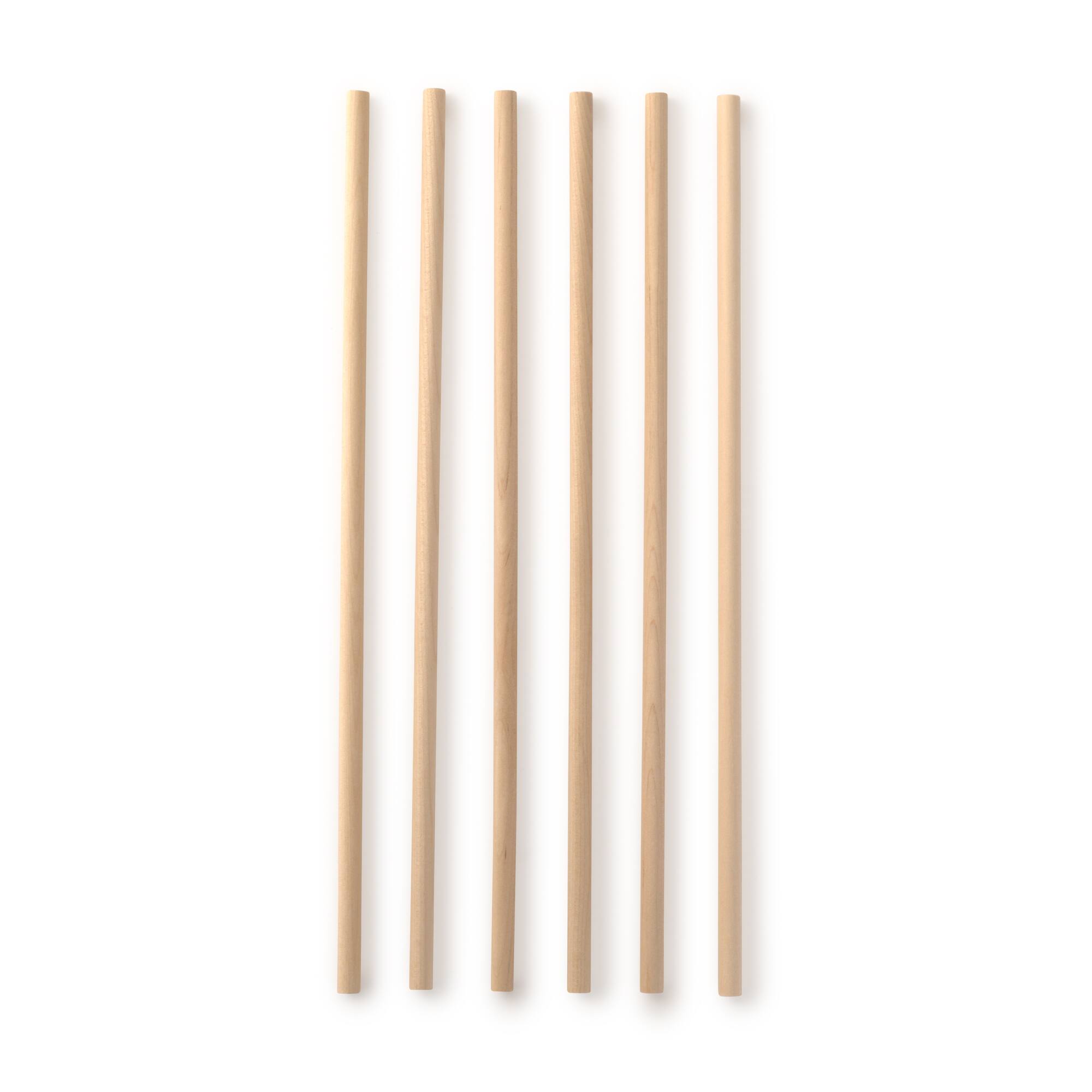 12 Packs: 6 ct. (72 total) 5/16" x 12" Wooden Dowels by Creatology™